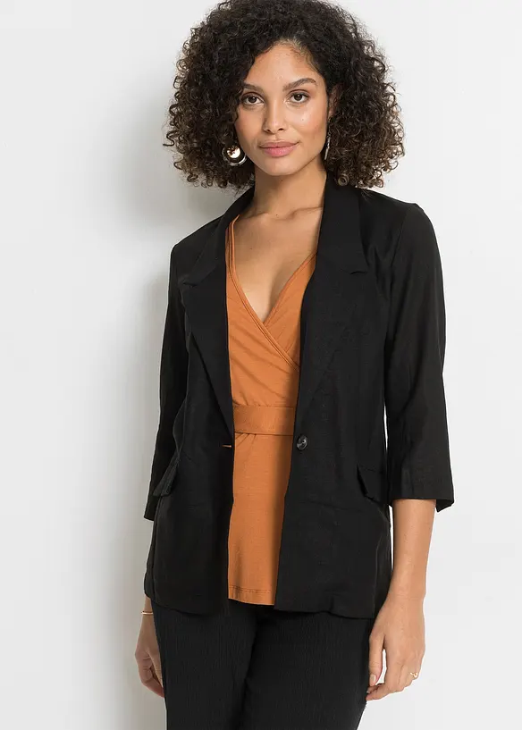 BODYFLIRT Leinen-Blazer