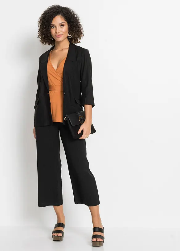BODYFLIRT Leinen-Blazer