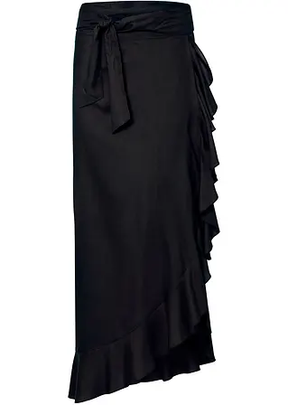 BODYFLIRT Maxirock mit Volants