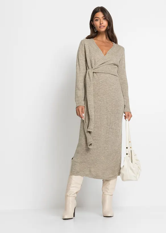 BODYFLIRT Midi-Strickkleid