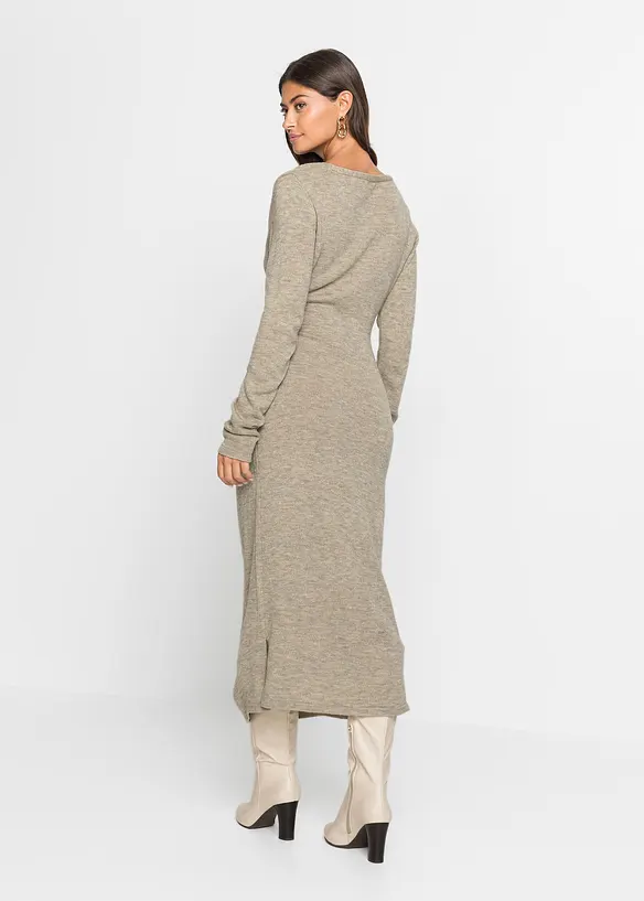 BODYFLIRT Midi-Strickkleid