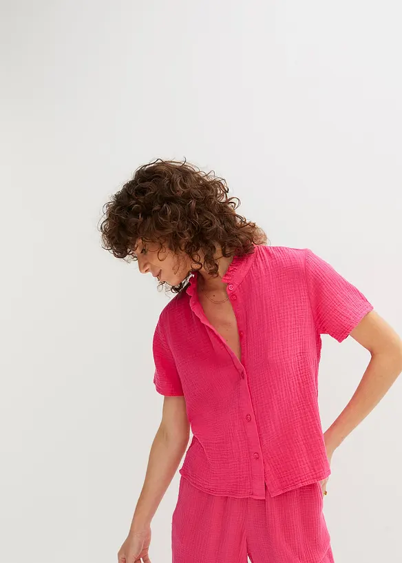 BODYFLIRT Musselin-Bluse