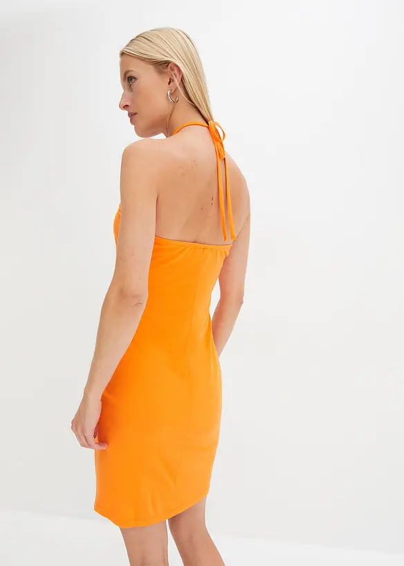 BODYFLIRT Neckholder-Jerseykleid