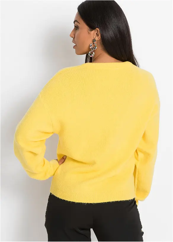 BODYFLIRT Oversize-Strick-Pullover