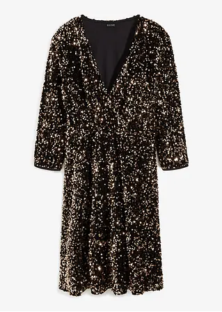 BODYFLIRT Paillettenkleid