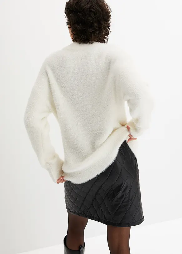 BODYFLIRT Pullover Mit Hairy-knit