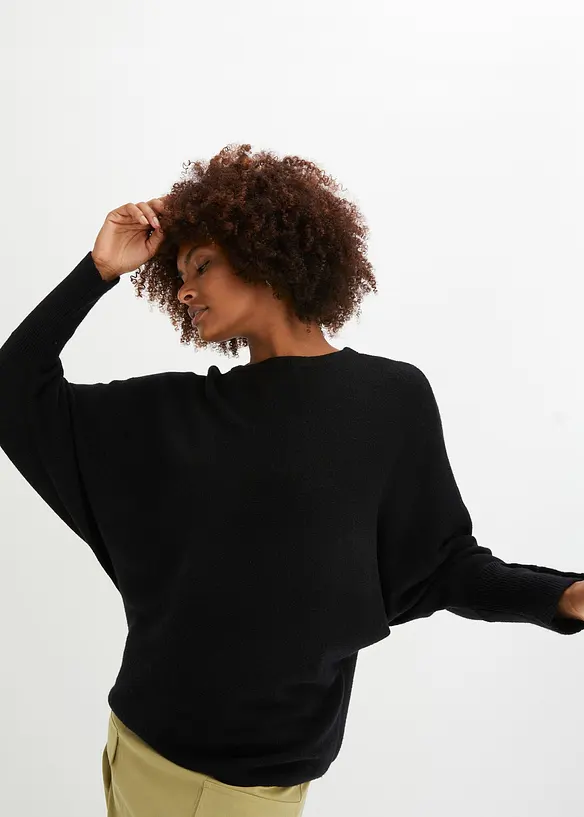 BODYFLIRT Pullover Mit Perlen Knöpfen