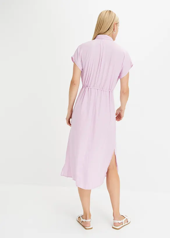 BODYFLIRT Satin-Blusenkleid