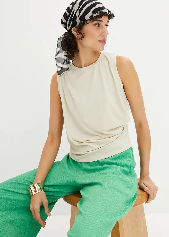 BODYFLIRT Shirt Mit Drapierung