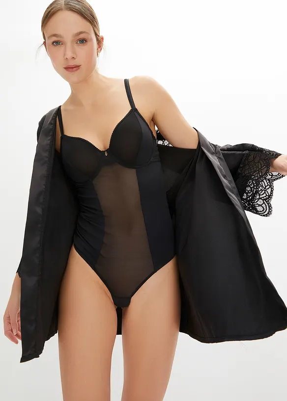 BODYFLIRT Stringbody Mit Recyceltem Polyamid