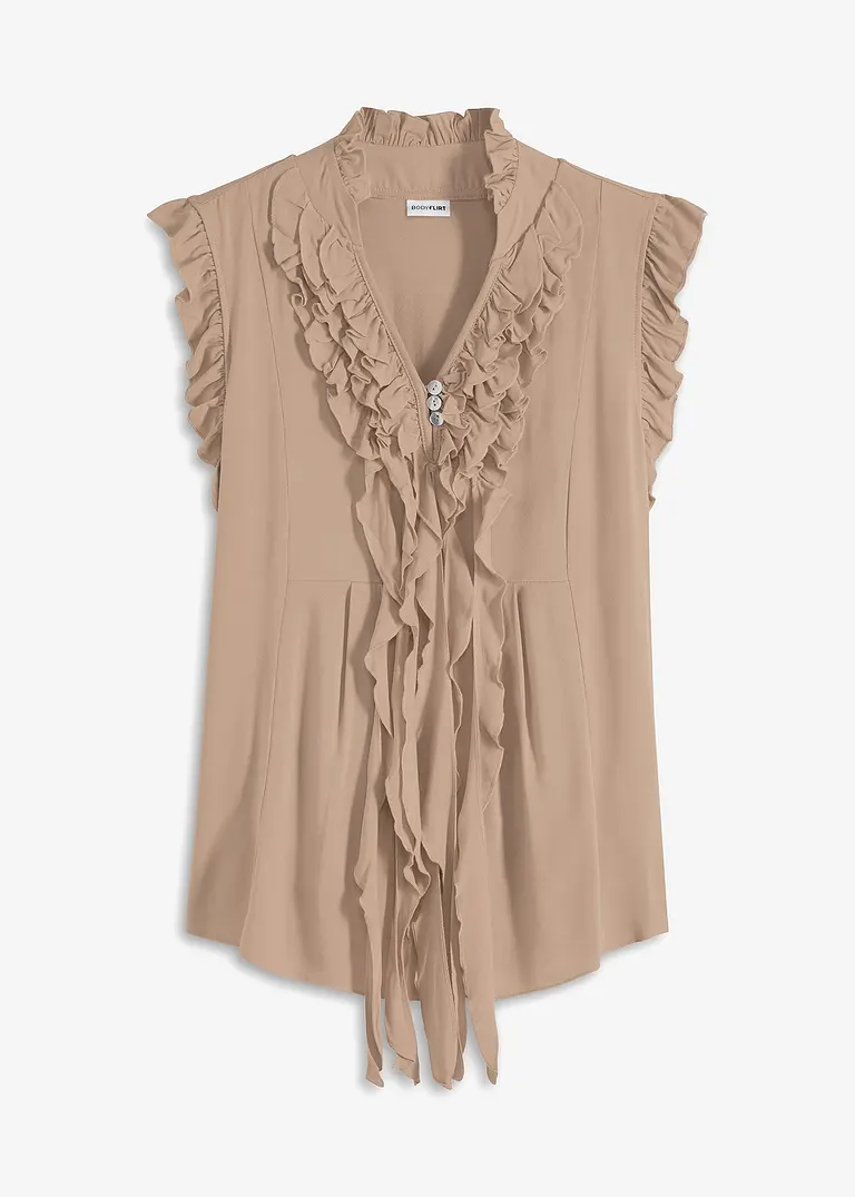 BODYFLIRT Top Mit Volants