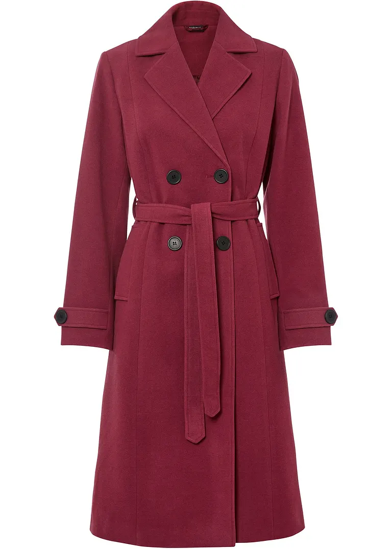 BODYFLIRT Winter-Trenchcoat in Wolloptik