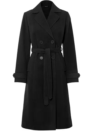 BODYFLIRT Winter-Trenchcoat in Wolloptik