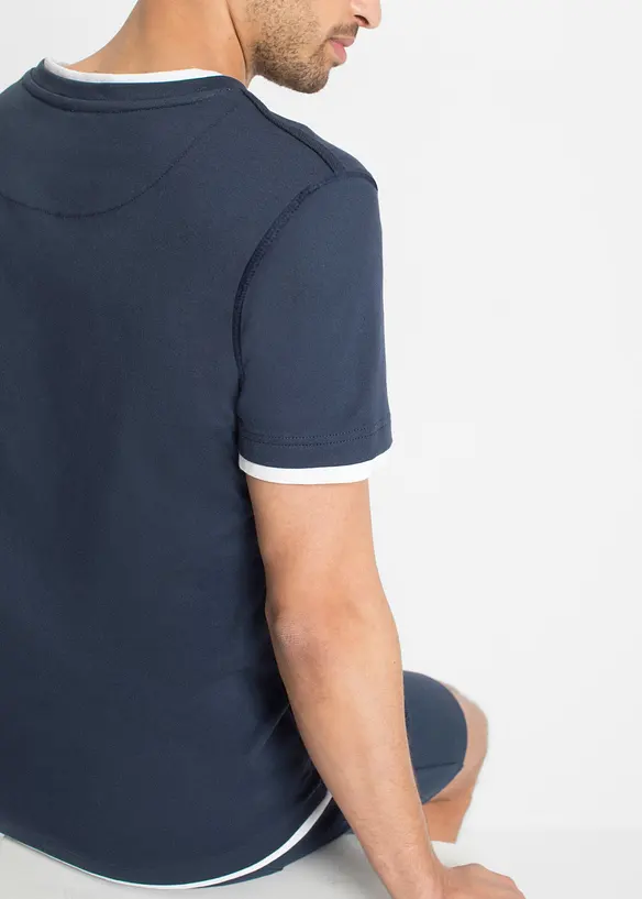 Bonprix 2 In 1 Shirt, Kurzarm (2er Pack)