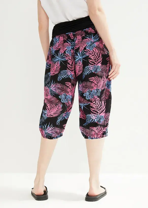 Bonprix 3/4-Hose Mit Bequembund, Loose-Fit