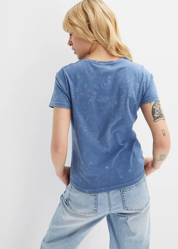 Bonprix Acid-wash Shirt Bedruckt