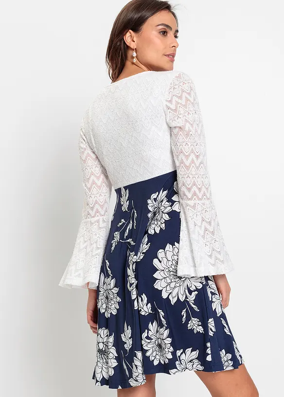 Bonprix Ausgestelltes Jerseykleid