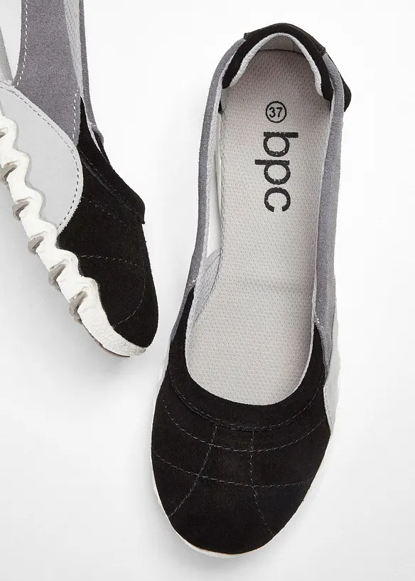 Bonprix Ballerina Aus Leder