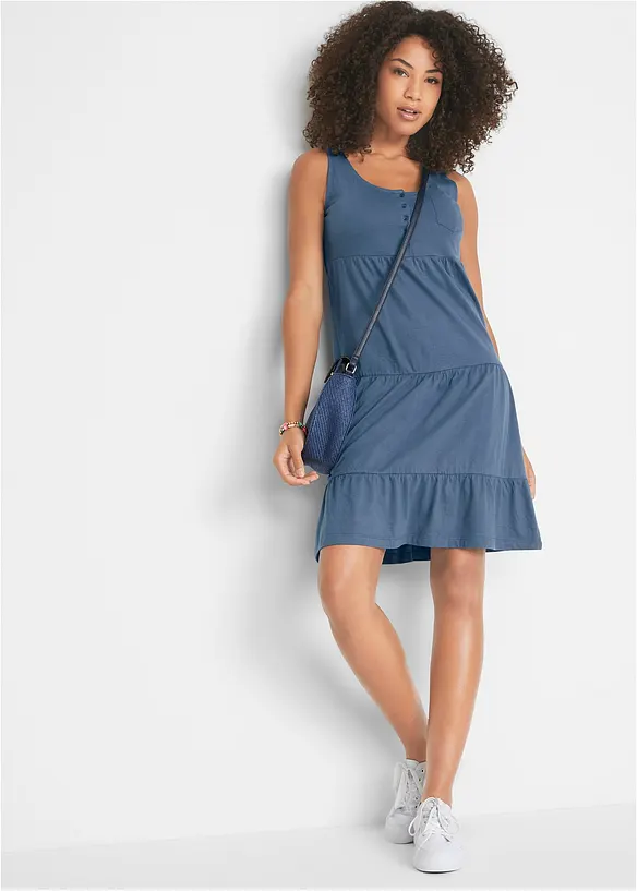 Bonprix Baumwoll Jerseykleid, Kurz