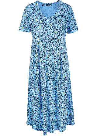 bonprix Baumwoll-Jerseykleid, Midilänge
