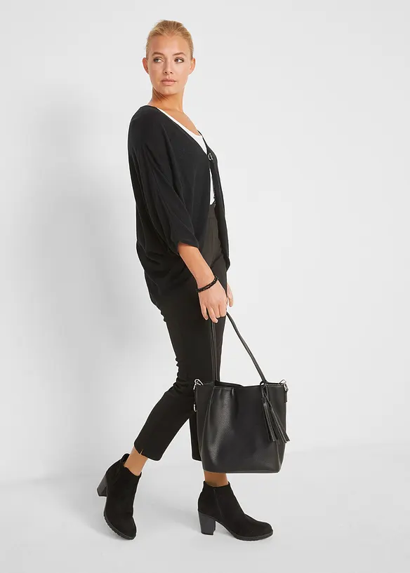 Bonprix Baumwoll-Strickjacke, Leichte Qualität