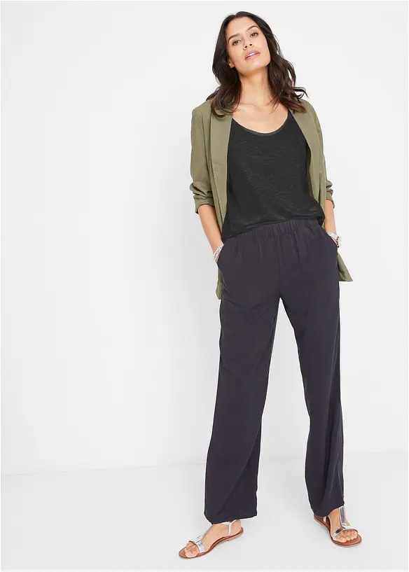 Bonprix Baumwoll Top Mit Knotendetails