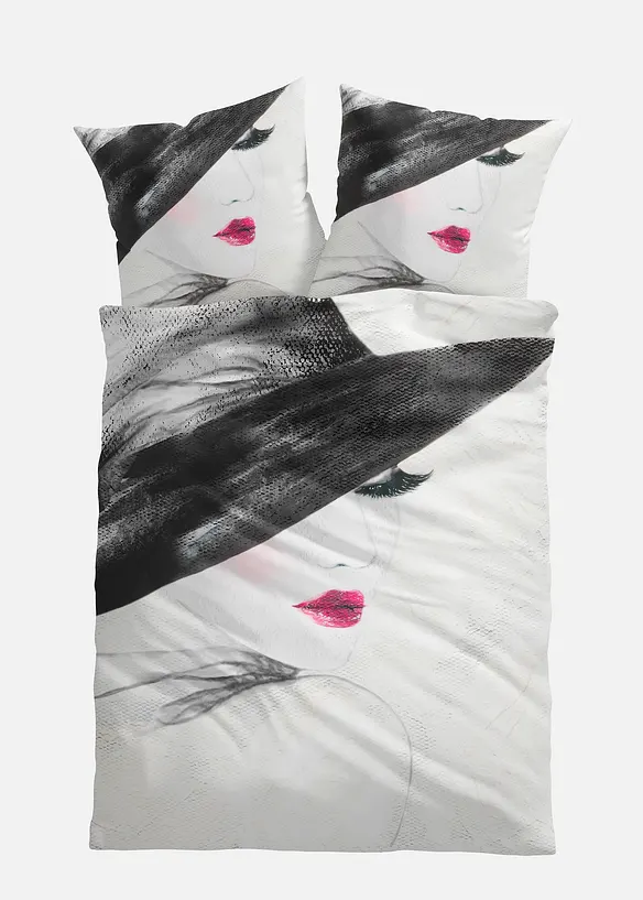 bonprix Bettwäsche in Gemälde Optik