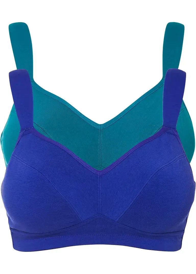 bonprix BH ohne Bügel mit Bio-Baumwolle (2er Pack)