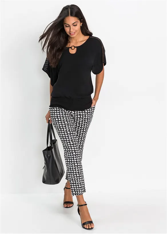 Bonprix Bluse Mit Spitze