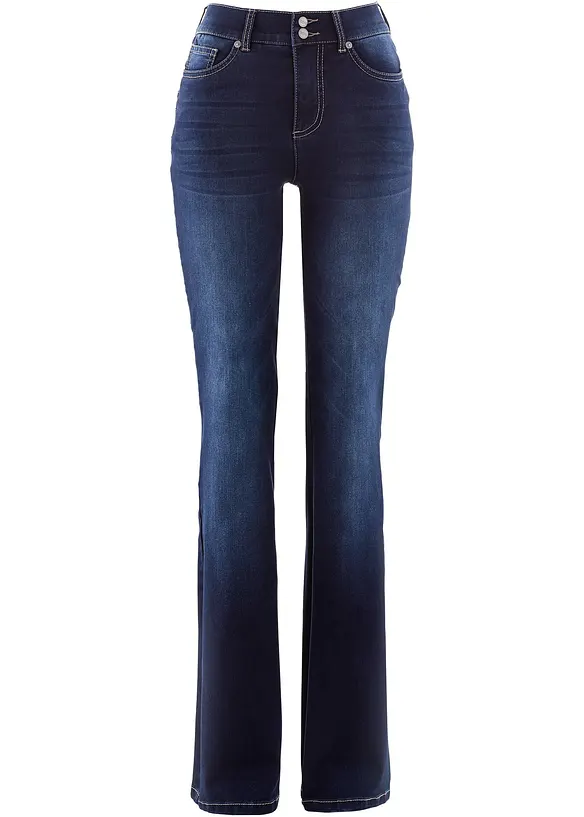 bonprix Bootcut Jeans Mid Waist, Shaping
