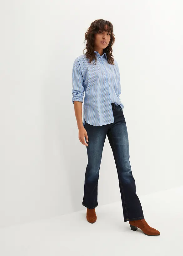 Bonprix Bootcut Jeans Mid Waist, Stretch