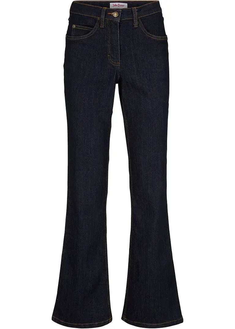 Bonprix Bootcut Jeans Mid Waist, Stretch