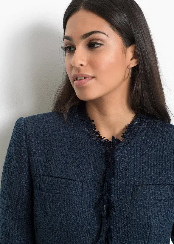 Bonprix Bouclé-Longblazer