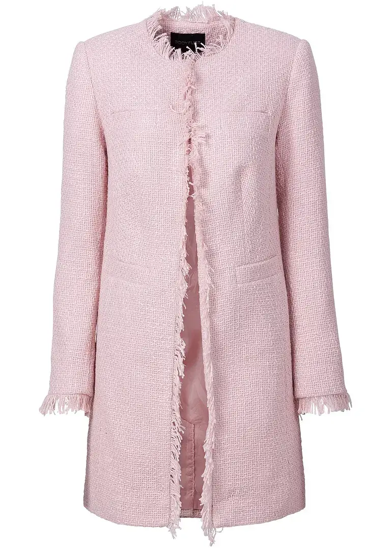 bonprix Bouclé-Longblazer