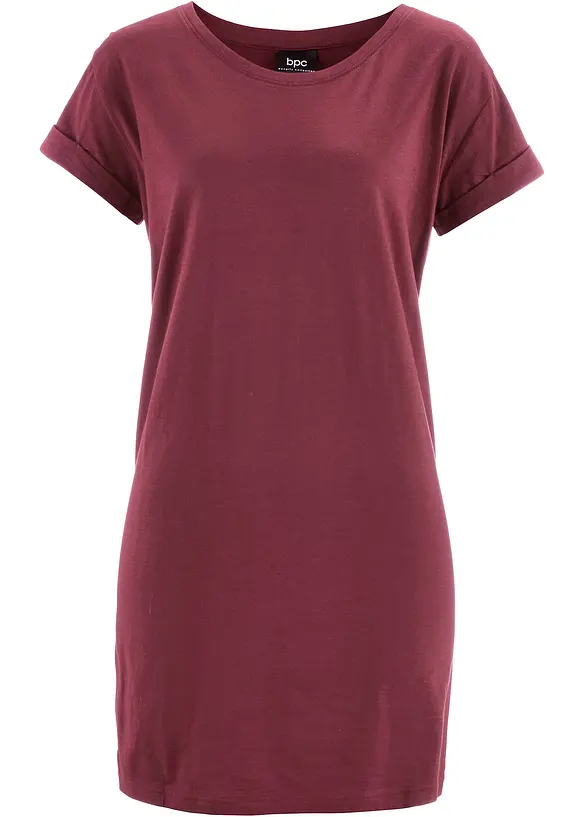 bonprix Boxy-Longshirt mit kurzen Ärmeln