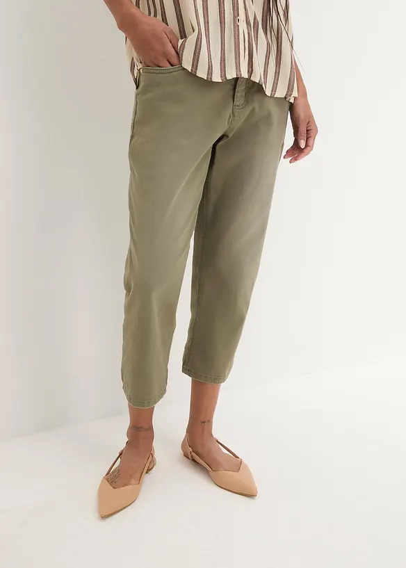 Bonprix Boyfriend Jeans Mid Waist, Cropped