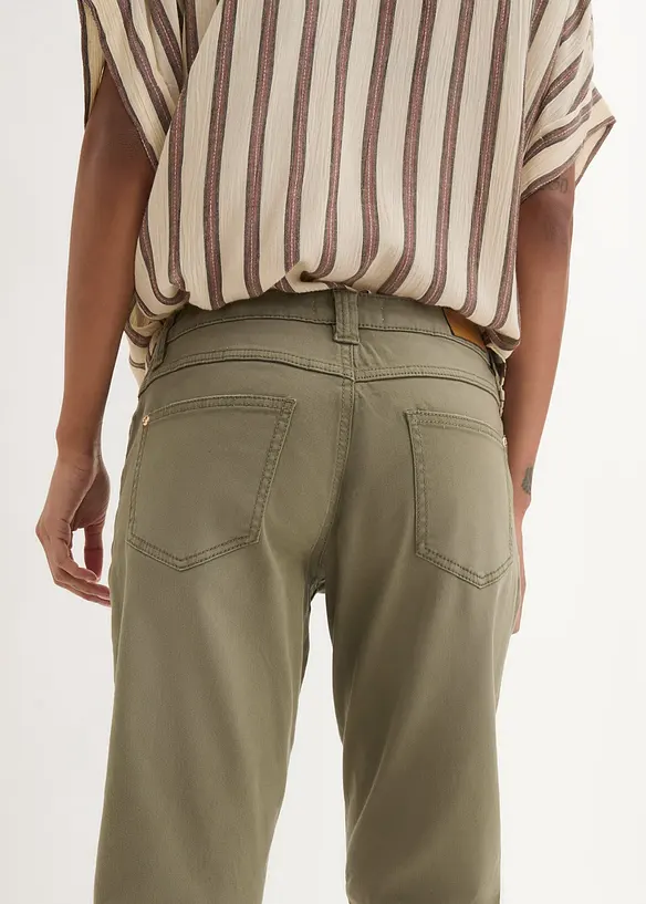 Bonprix Boyfriend Jeans Mid Waist, Cropped
