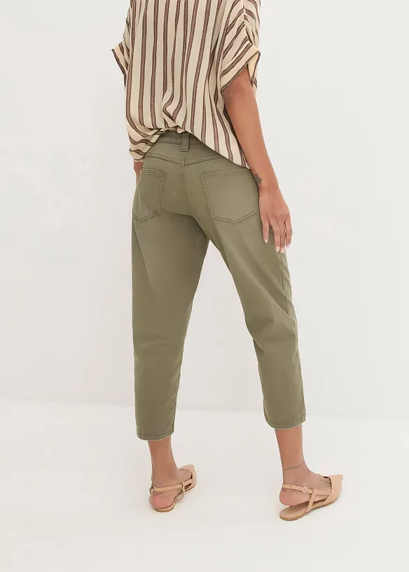 Bonprix Boyfriend Jeans Mid Waist, Cropped