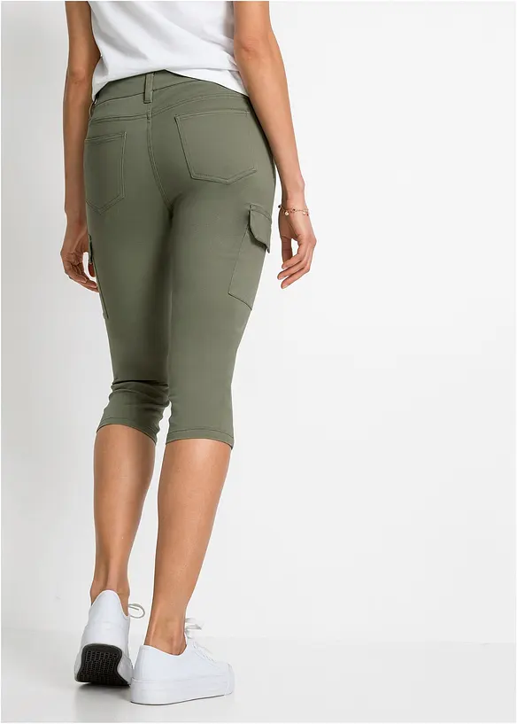 Bonprix Capri-Hose Im Cargo-Look