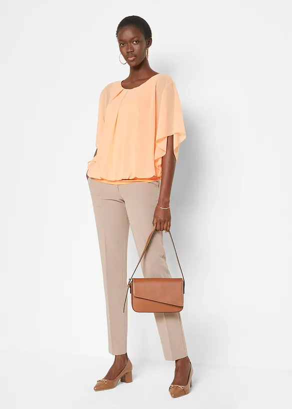 Bonprix Chiffon- Tunika Mit Untertop