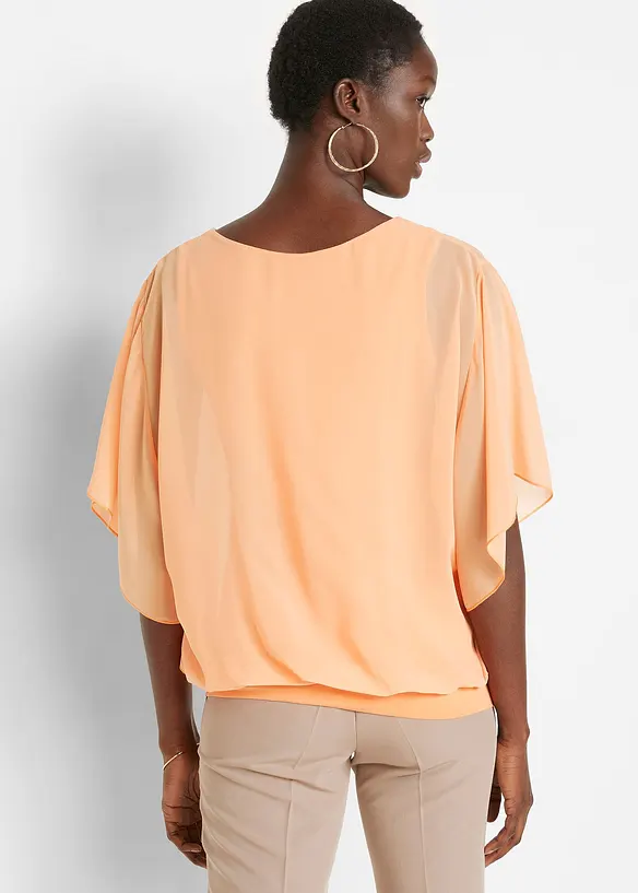 Bonprix Chiffon- Tunika Mit Untertop