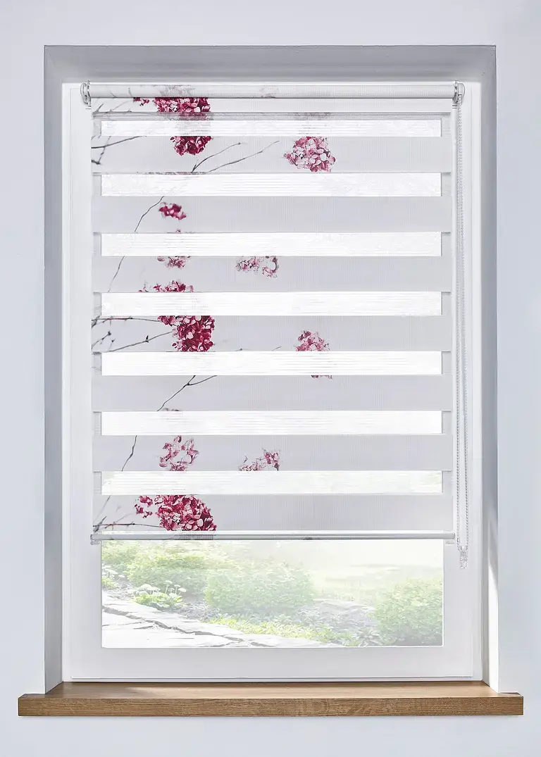 Bonprix Doppelrollo Mit Blumenmuster