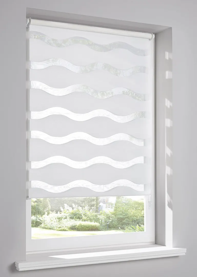 bonprix Doppelrollo mit Wellen