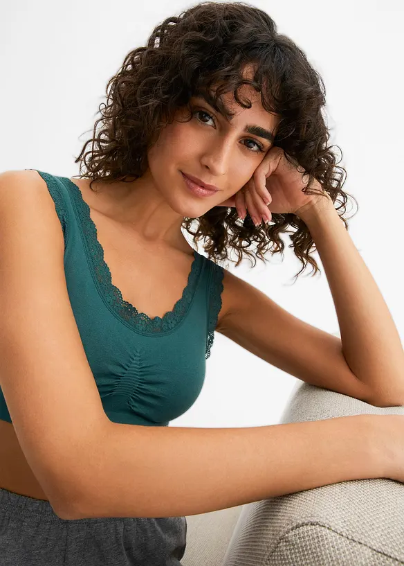 Bonprix Feel Comfort Seamless Bustier (2er Pack)