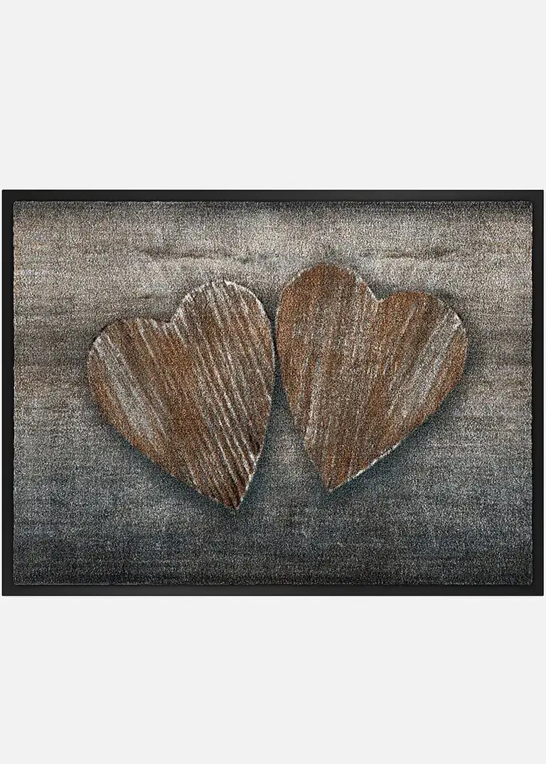 bonprix Fußmatte mit Herzmotiv