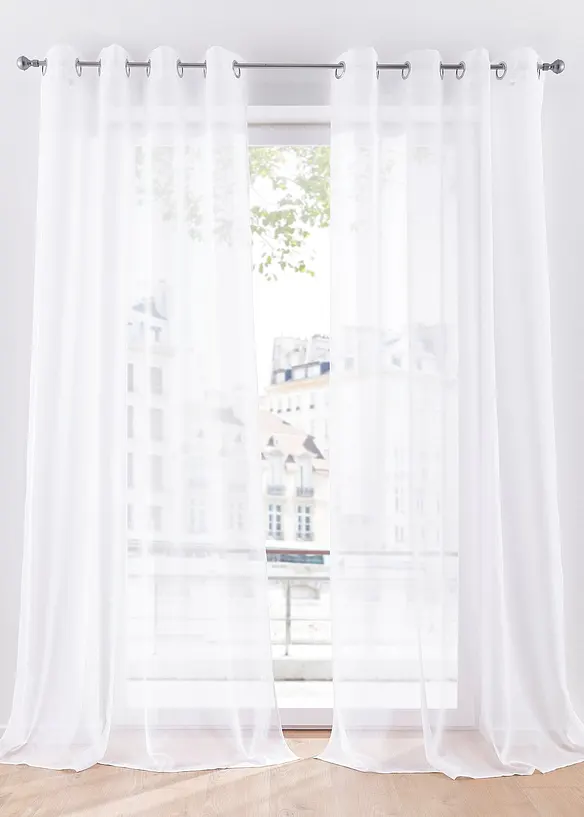 Bonprix Gardine Mit Feiner Struktur (1er Pack)