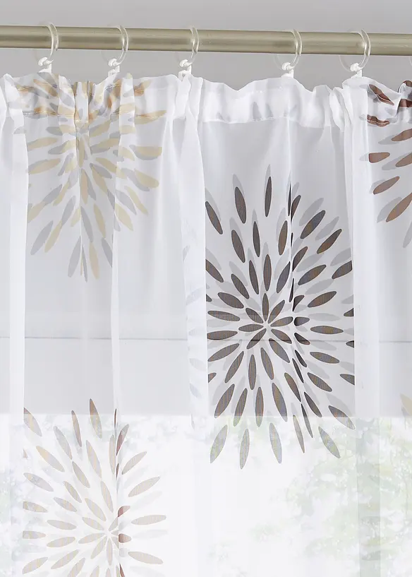 Bonprix Gardine Mit Kreise Druck(1er-Pack)