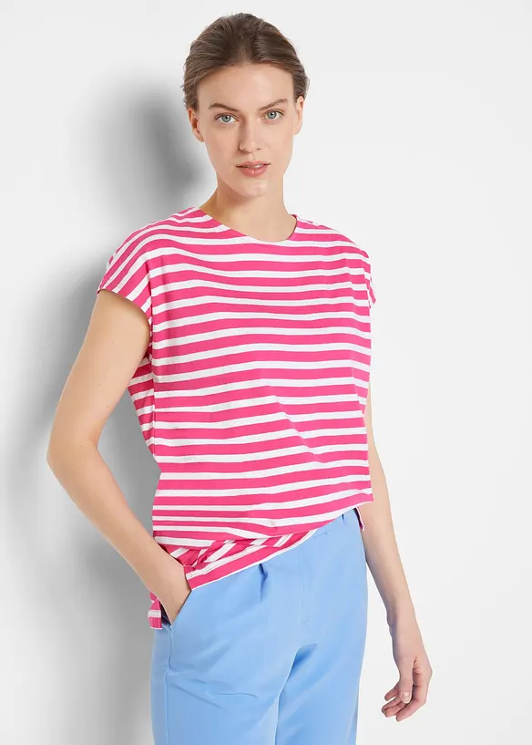 Bonprix Gestreiftes Shirt Aus Bio-Baumwolle