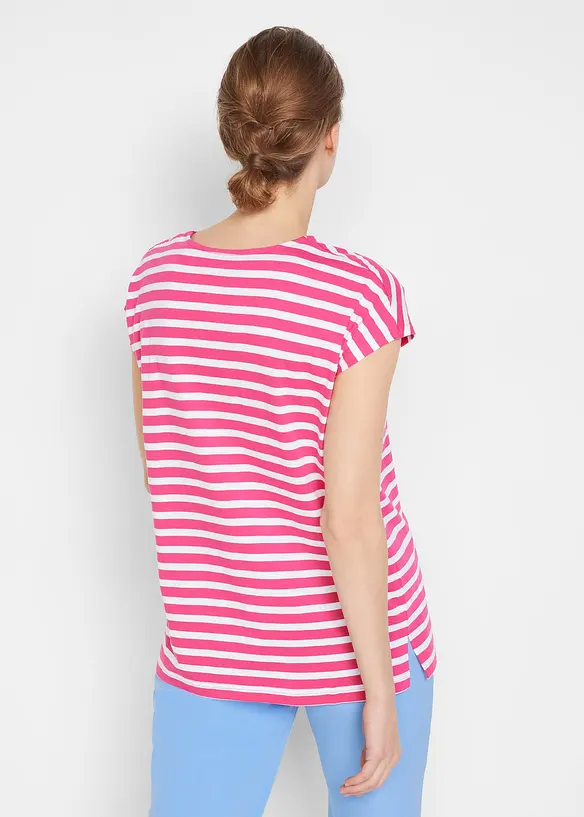 Bonprix Gestreiftes Shirt Aus Bio-Baumwolle