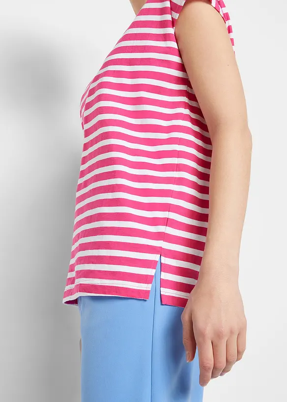 Bonprix Gestreiftes Shirt Aus Bio-Baumwolle